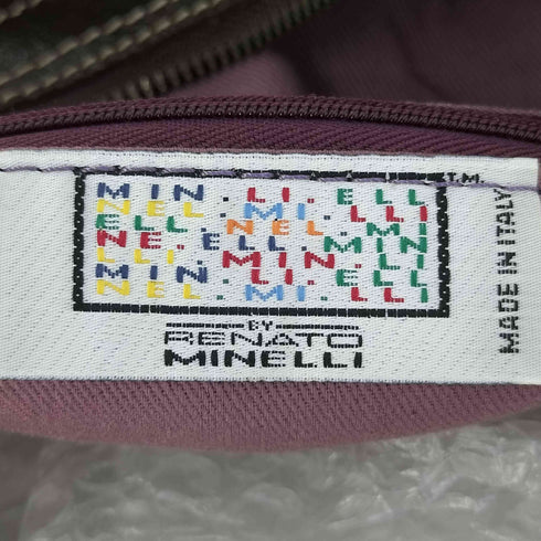 RENATO MINELLI マルチポケット レザーバッグ レディース